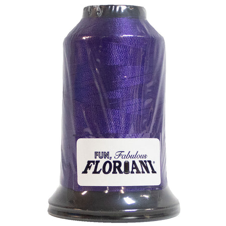 Floriani 40wt Polyester Thread 0696 Regal Purple  1000m