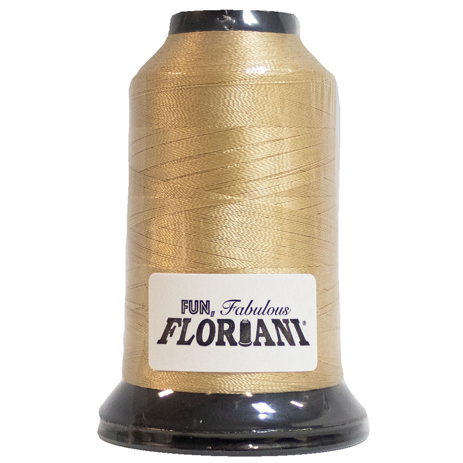 Floriani 40wt Polyester Thread 0721 Golden Sand  1000m