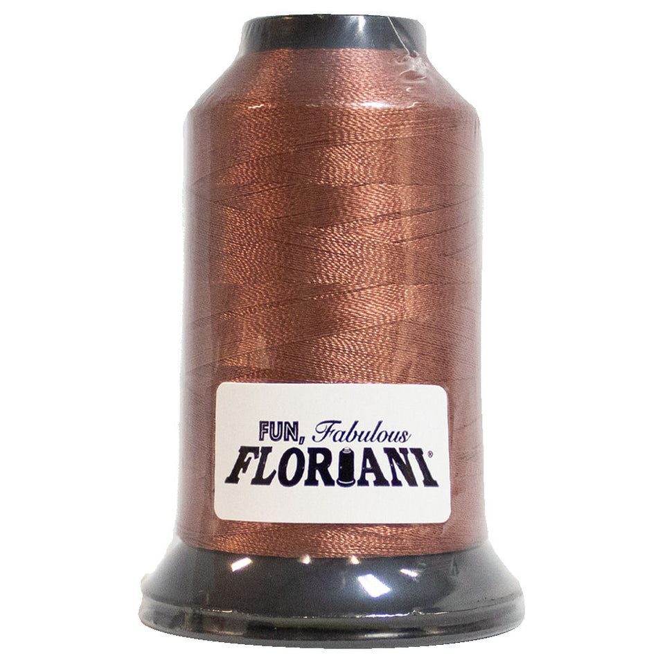 Floriani 40wt Polyester Thread 0738 Arab Tan  1000m