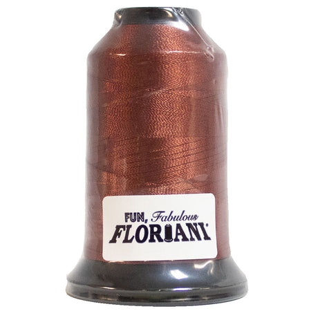 Floriani 40wt Polyester Thread 0769 Dark Cinnamon  1000m