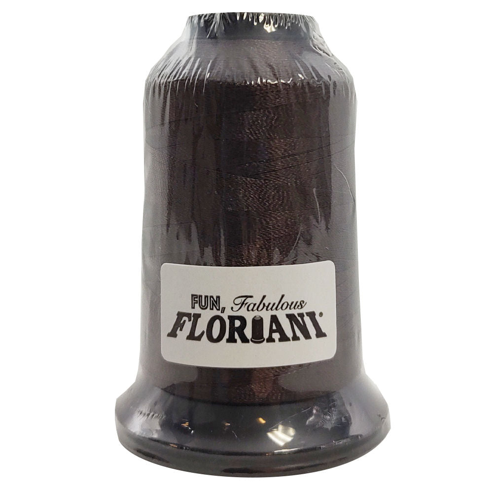 Floriani 40wt Polyester Thread 0779 Dark Grey  1000m