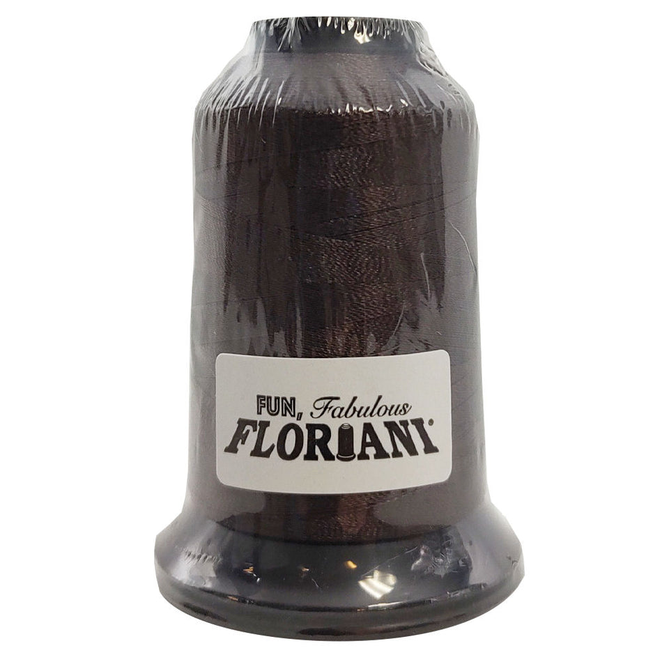 Floriani 40wt Polyester Thread 0779 Dark Grey  1000m