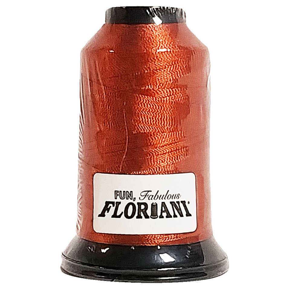 Floriani 40wt Polyester Thread 0785 Sienna Brown  1000m