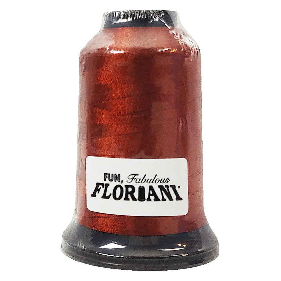 Floriani 40wt Polyester Thread 0786 Berkshire Brick  1000m