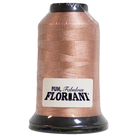 Floriani 40wt Polyester Thread 0792 Shasta Pink  1000m
