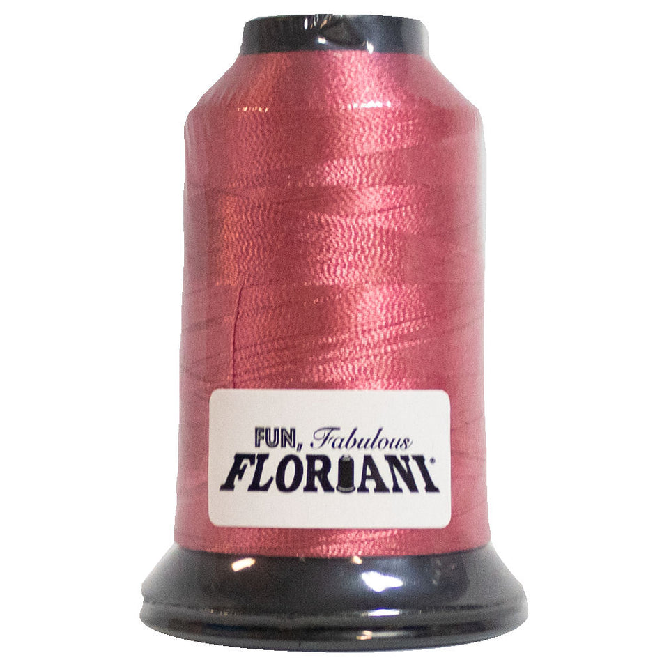 Floriani 40wt Polyester Thread 1014 Dusty Rose  1000m