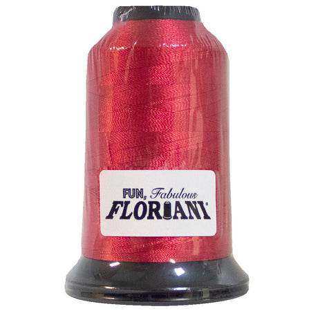 Floriani 40wt Polyester Thread 1086 Raspberry  1000m