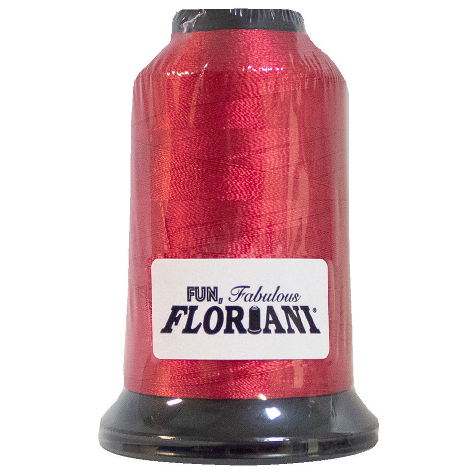 Floriani 40wt Polyester Thread 1086 Raspberry  1000m