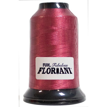 Floriani 40wt Polyester Thread 1120 Lafayette Rose  1000m