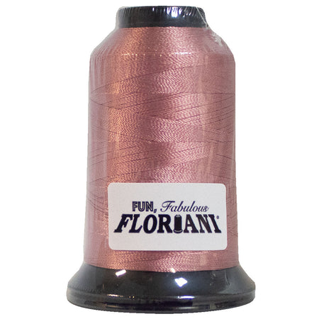 Floriani 40wt Polyester Thread 1600 Light Mulberry  1000m