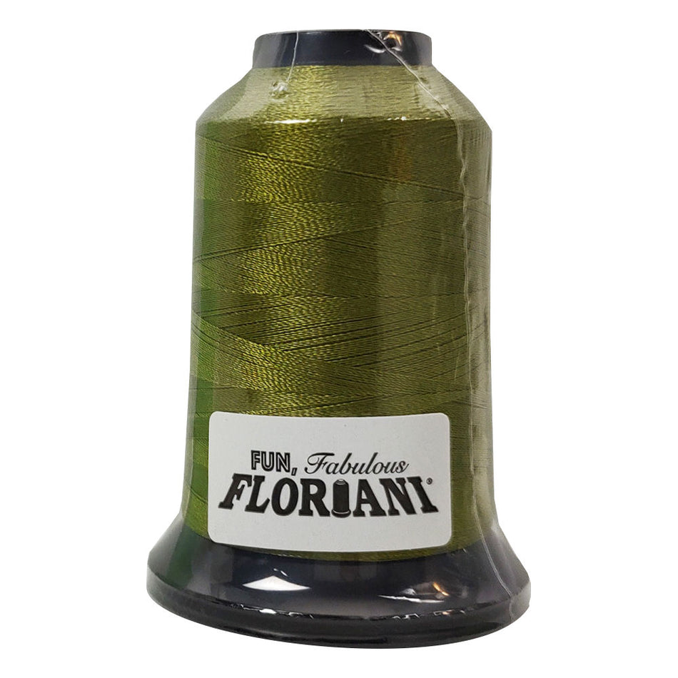 Floriani 40wt Polyester Thread 2011 Light Olive  1000m