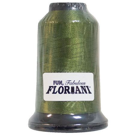 Floriani 40wt Polyester Thread 2013 Avocado  1000m