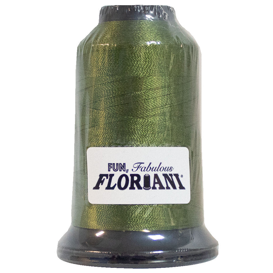 Floriani 40wt Polyester Thread 2013 Avocado  1000m