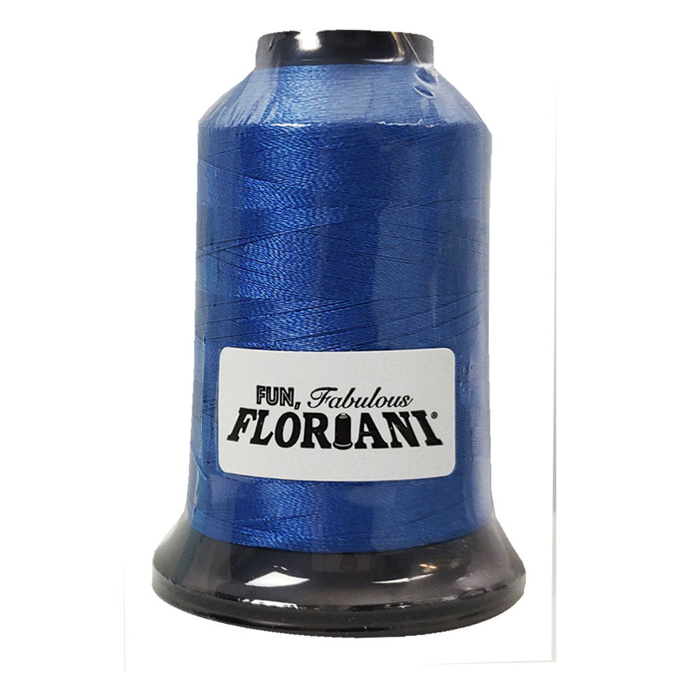 Floriani 40wt Polyester Thread 3335 Blue Dusk  1000m