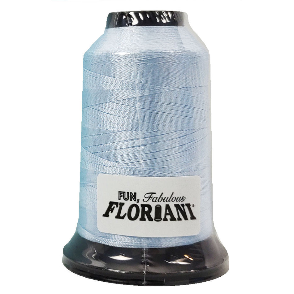 Floriani 40wt Polyester Thread 3761 Blue Hint  1000m