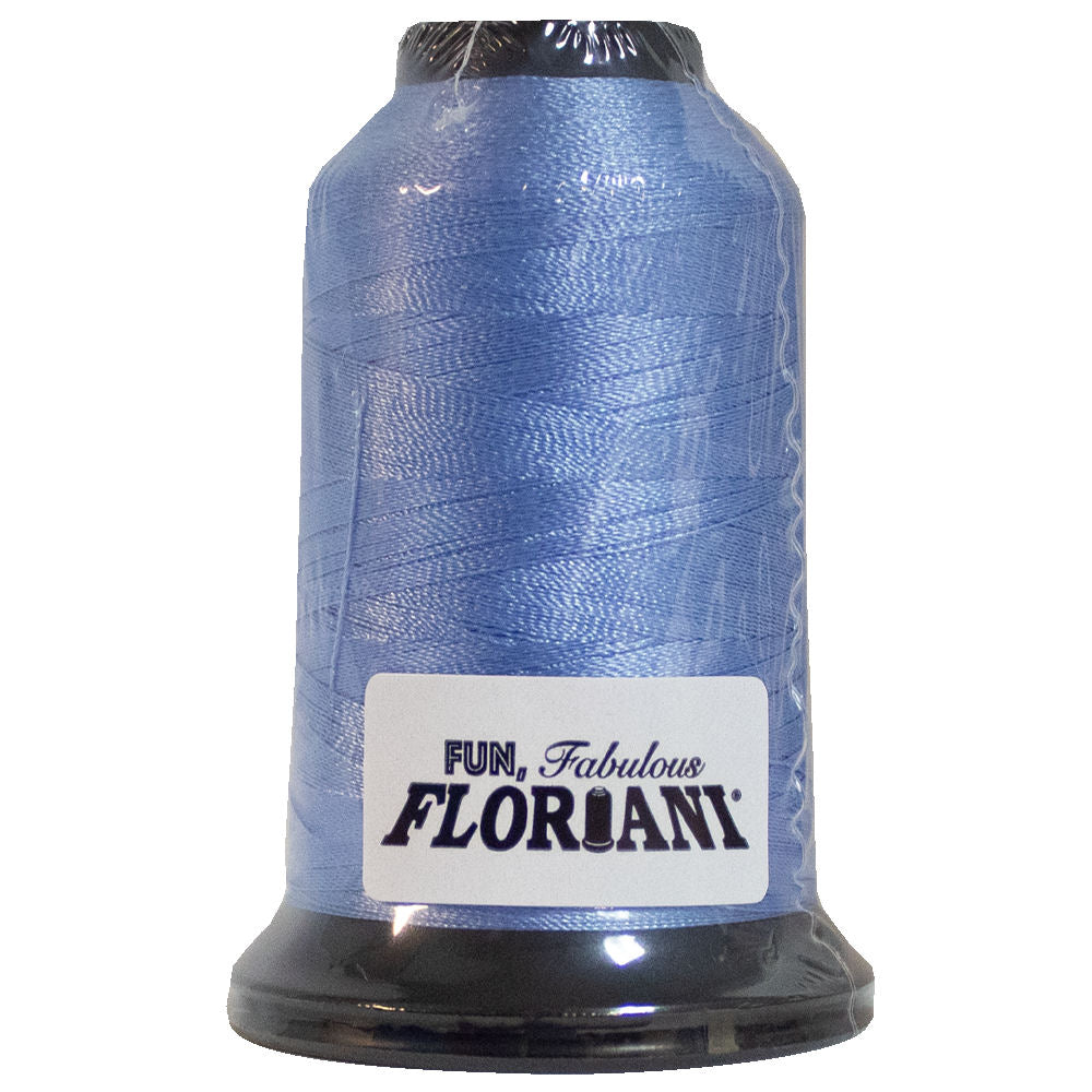 Floriani 40wt Polyester Thread 3763 Baby Blue  1000m