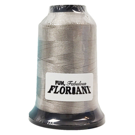 Floriani 40wt Polyester Thread 4251 Medium Grey  1000m