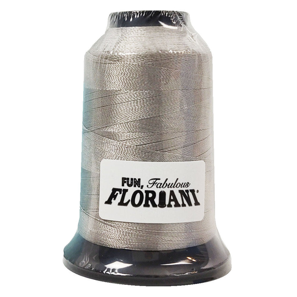 Floriani 40wt Polyester Thread 4251 Medium Grey  1000m