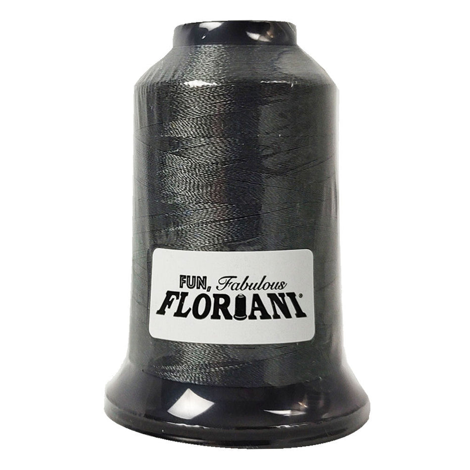 Floriani 40wt Polyester Thread 4575 Ash Gray  1000m