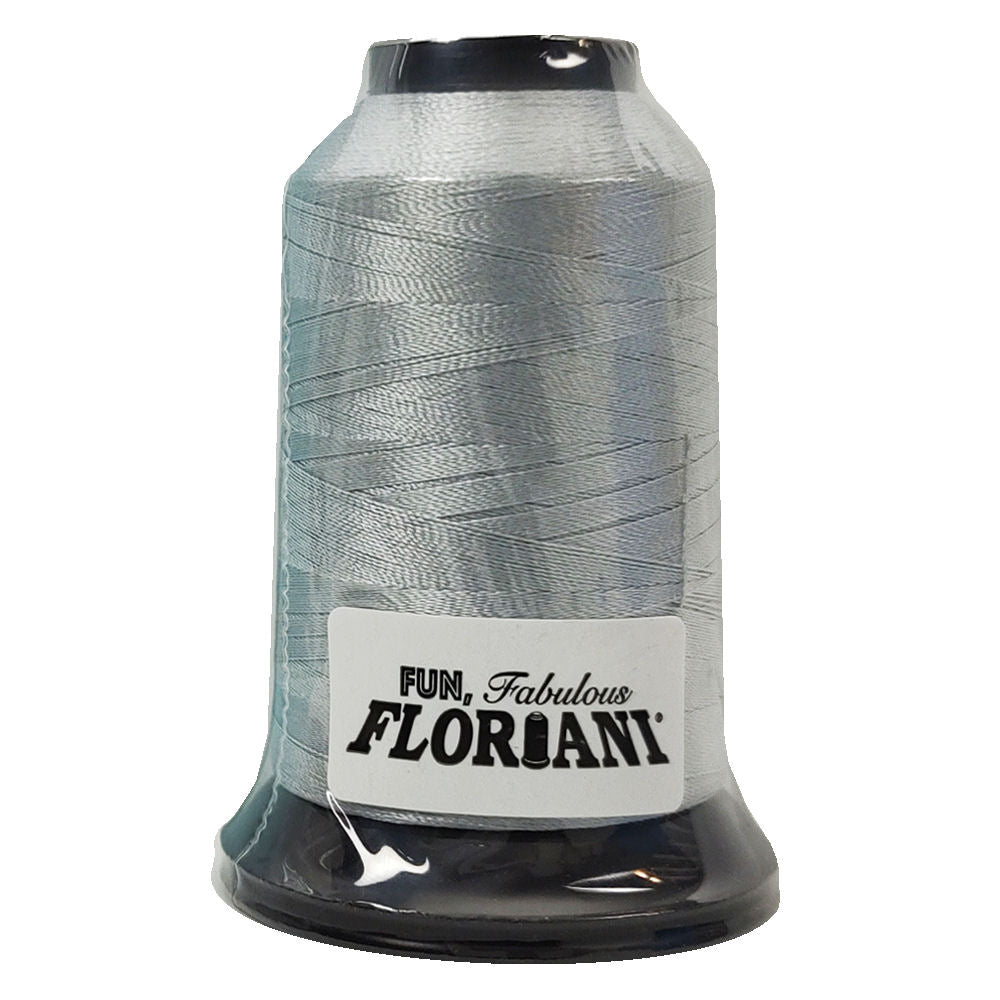 Floriani 40wt Polyester Thread 4835 Grey  1000m