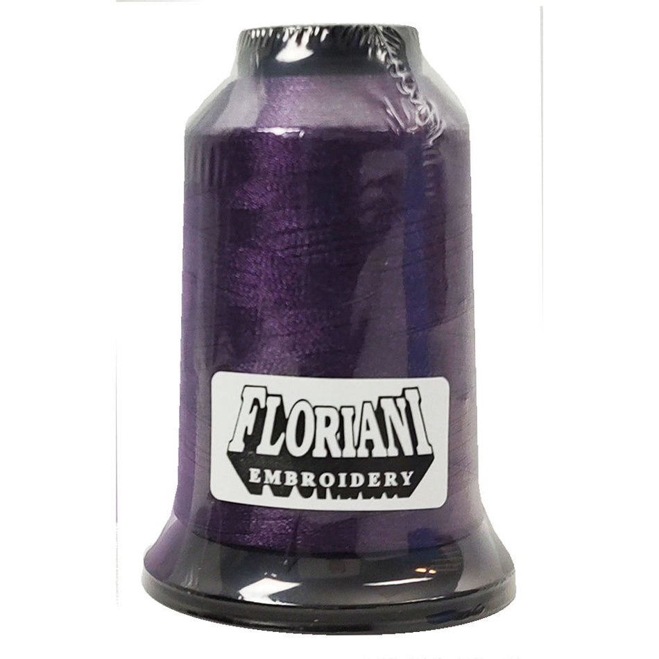 Floriani 40wt Polyester Thread 6657 Dark Purple  1000m