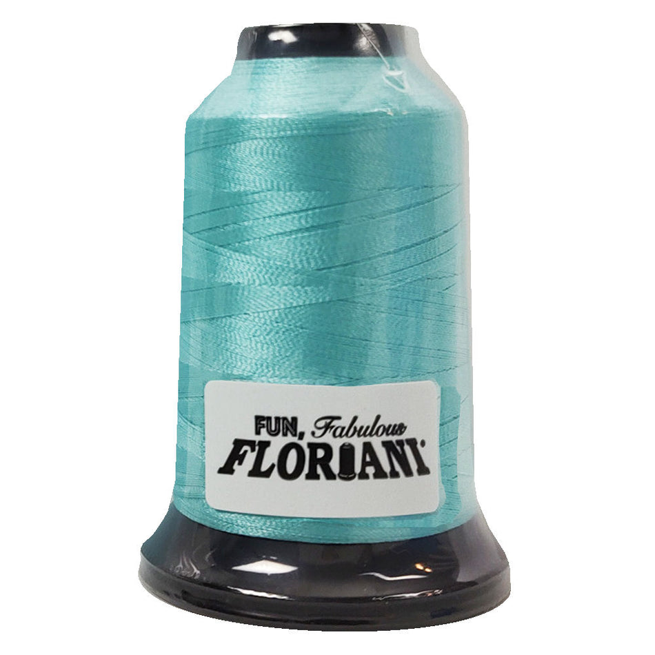 Floriani 40wt Polyester Thread PFK33 Blue Harmony  1000m