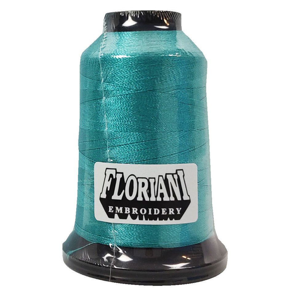 K37 Aqua - Floriani 40wt Polyester Thread