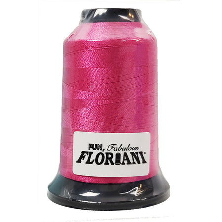 Floriani 40wt Polyester Thread PFY40 Pink Passion  1000m