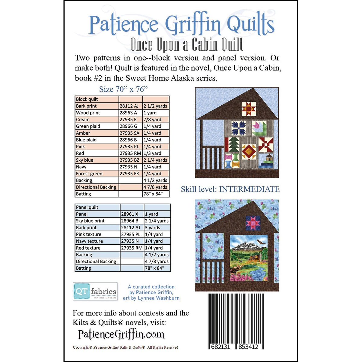 Once Upon a Cabin Pattern