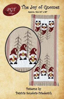 The Joy of Gnomes Table Runner Pattern
