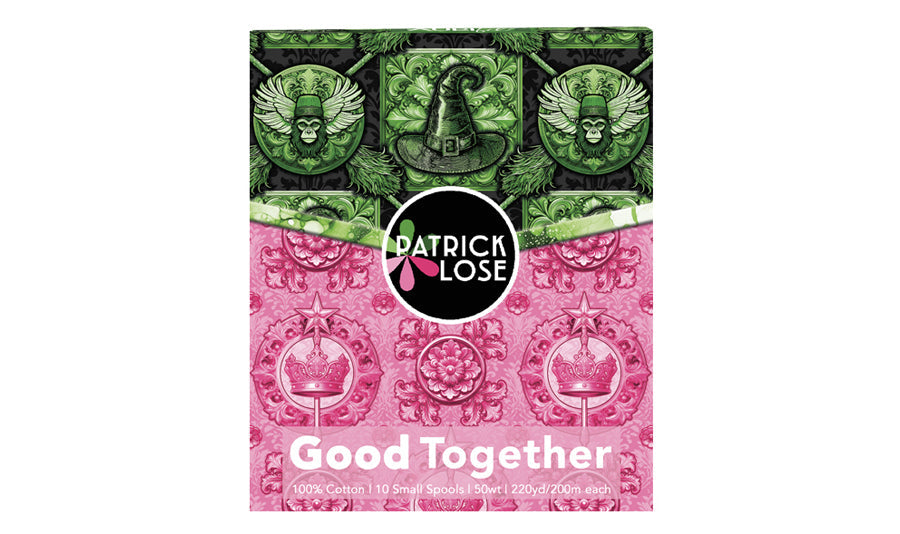 Good Together by Patrick Lose — Aurifil 50wt Thread Set, 10 Spools