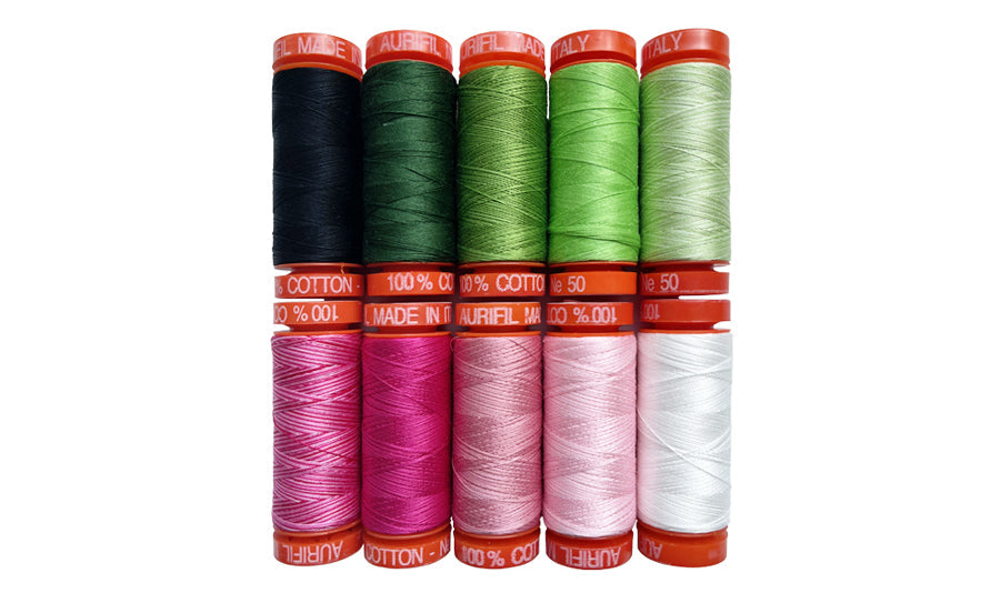 Good Together by Patrick Lose — Aurifil 50wt Thread Set, 10 Spools