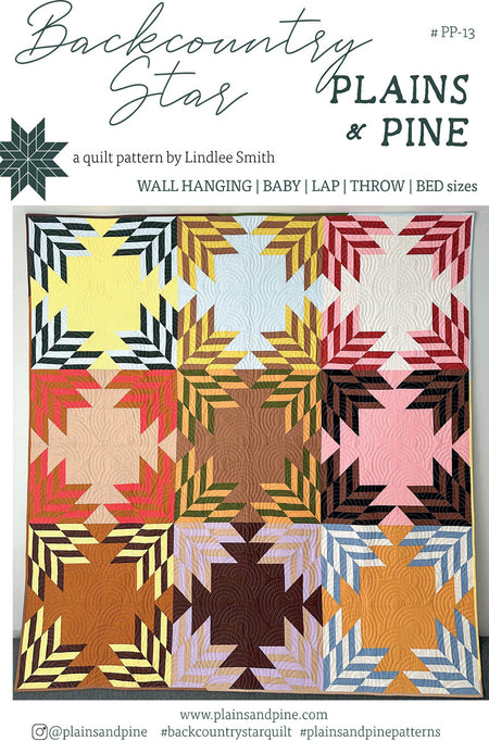 Backcountry Star Quilt Pattern