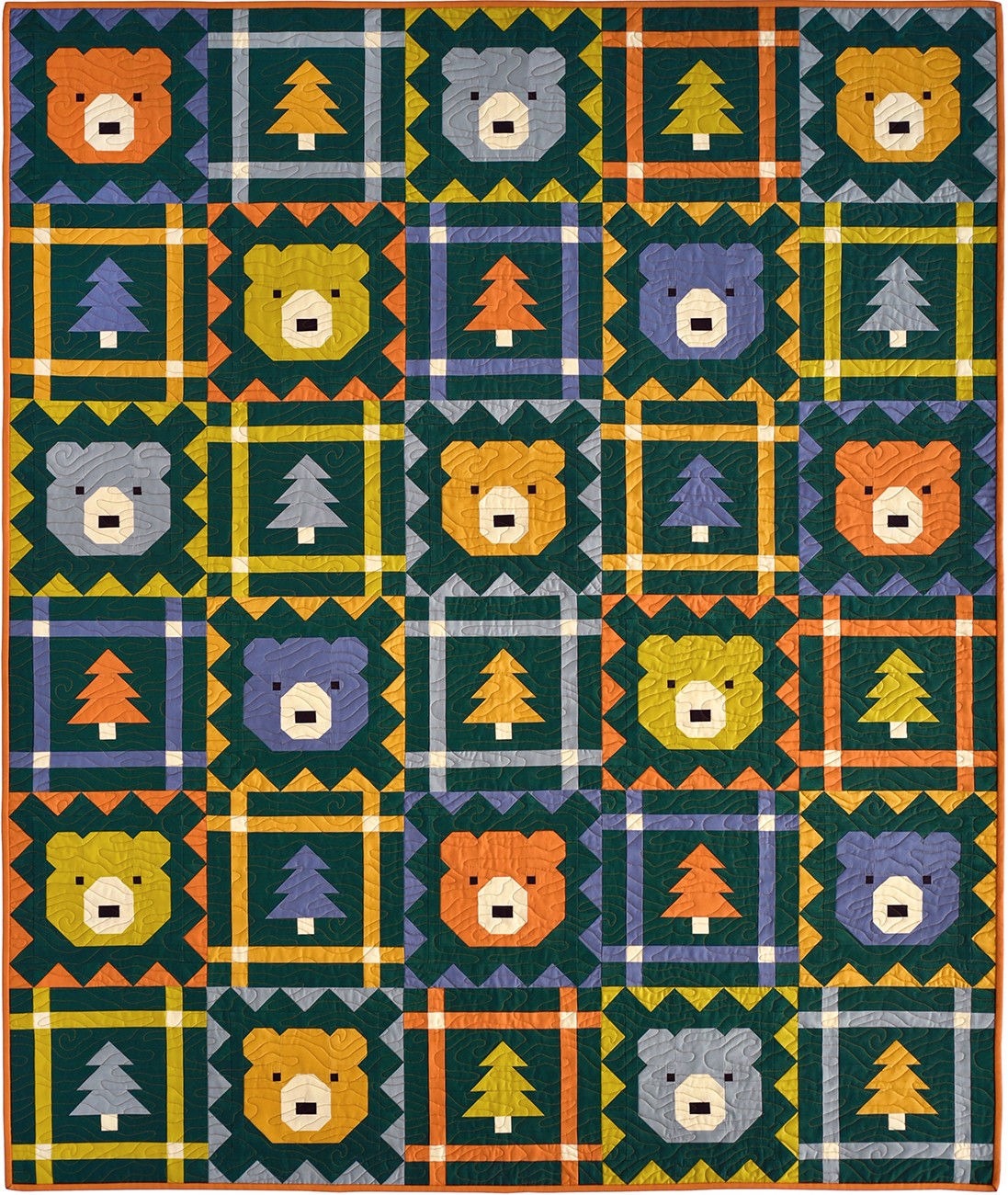 Grizzly Grove Quilt Pattern