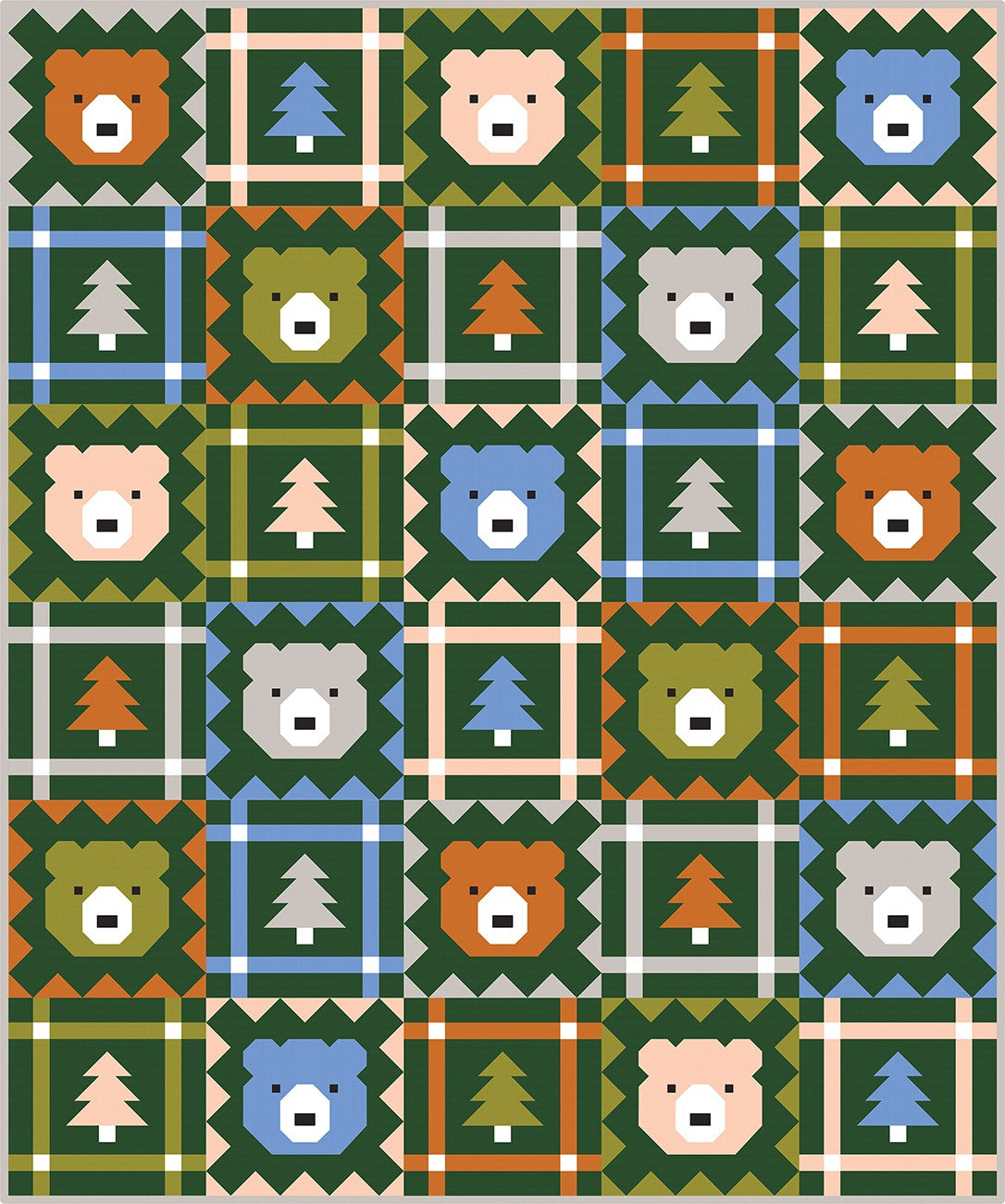 Grizzly Grove Quilt Pattern