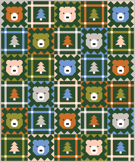 Grizzly Grove Quilt Pattern