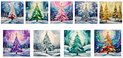 Holiday Hues 9-Card Box Collection