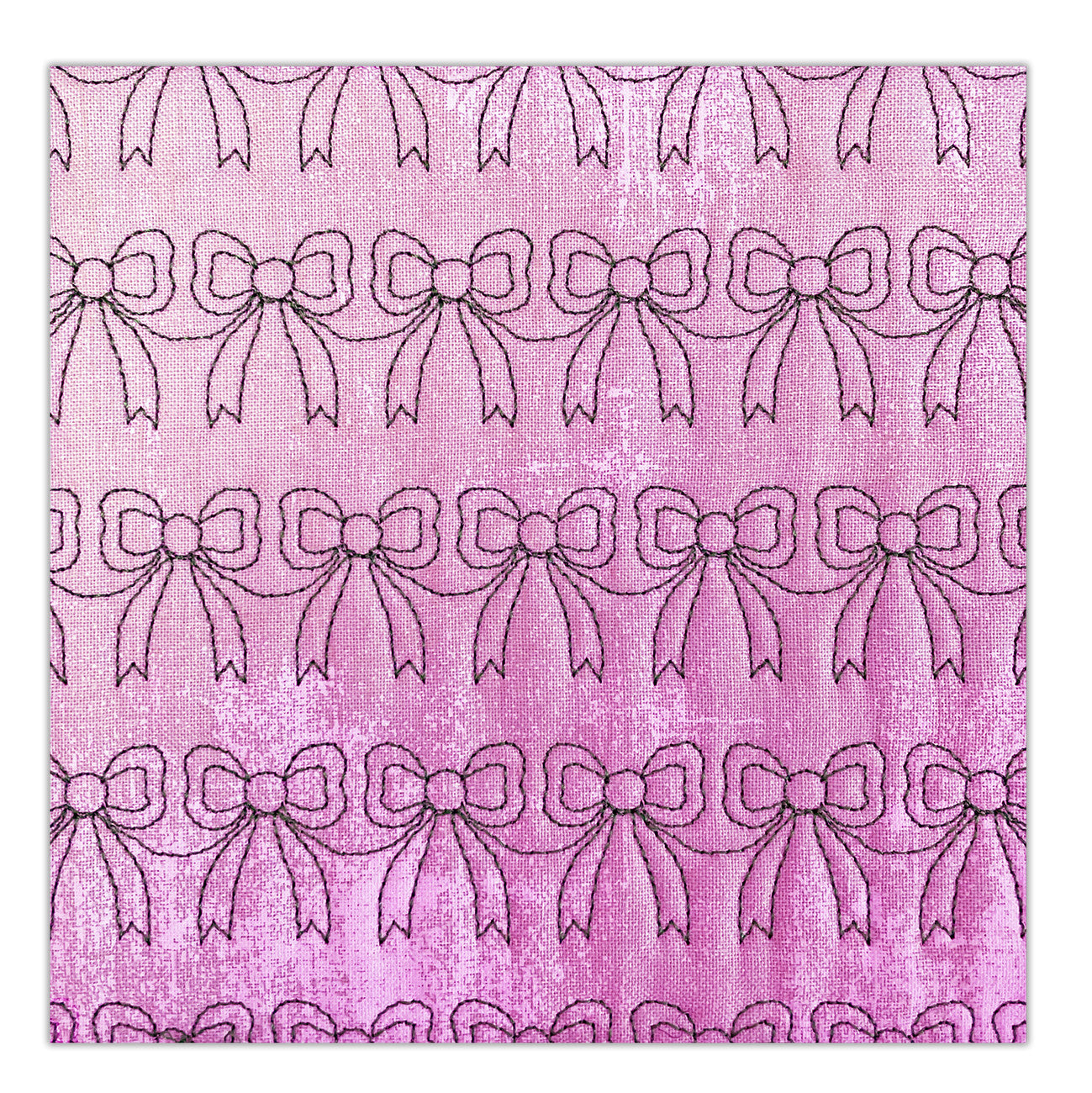 Bow Quilt Motifs & Project Backgrounds Machine Emb