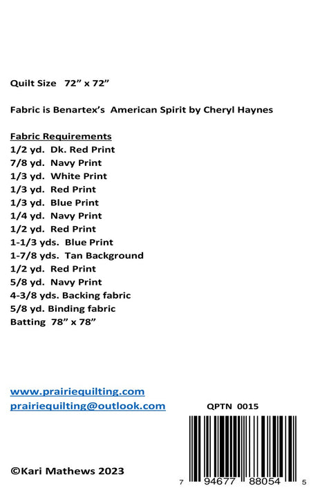 All American Pattern