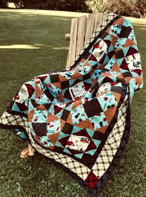 S'More Camping Quilt Pattern