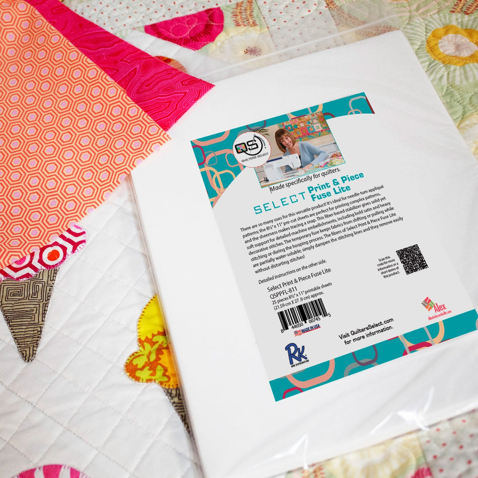 Quilters Select Print and Piece Lite Stabilizer