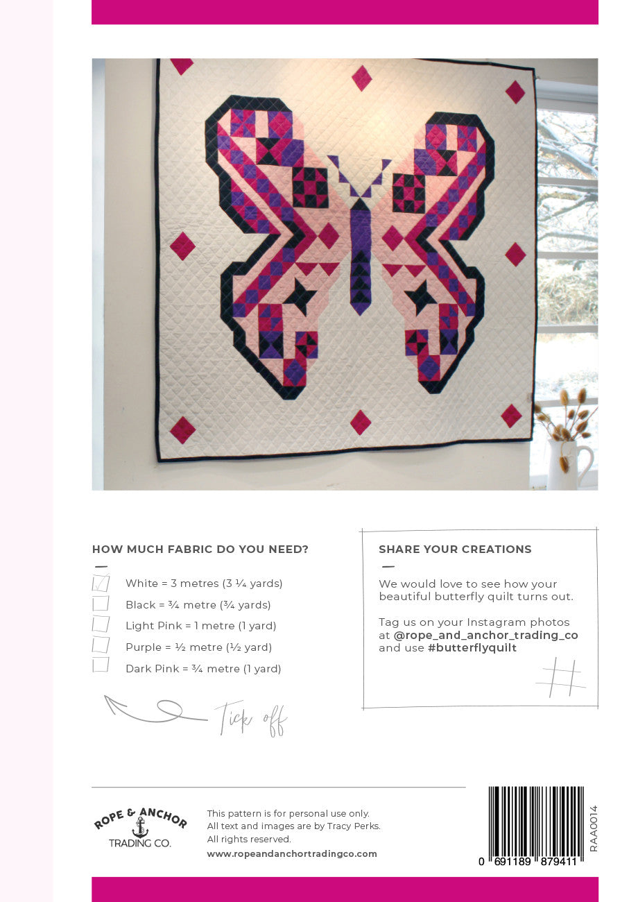 Butterfly Quilt Pattern