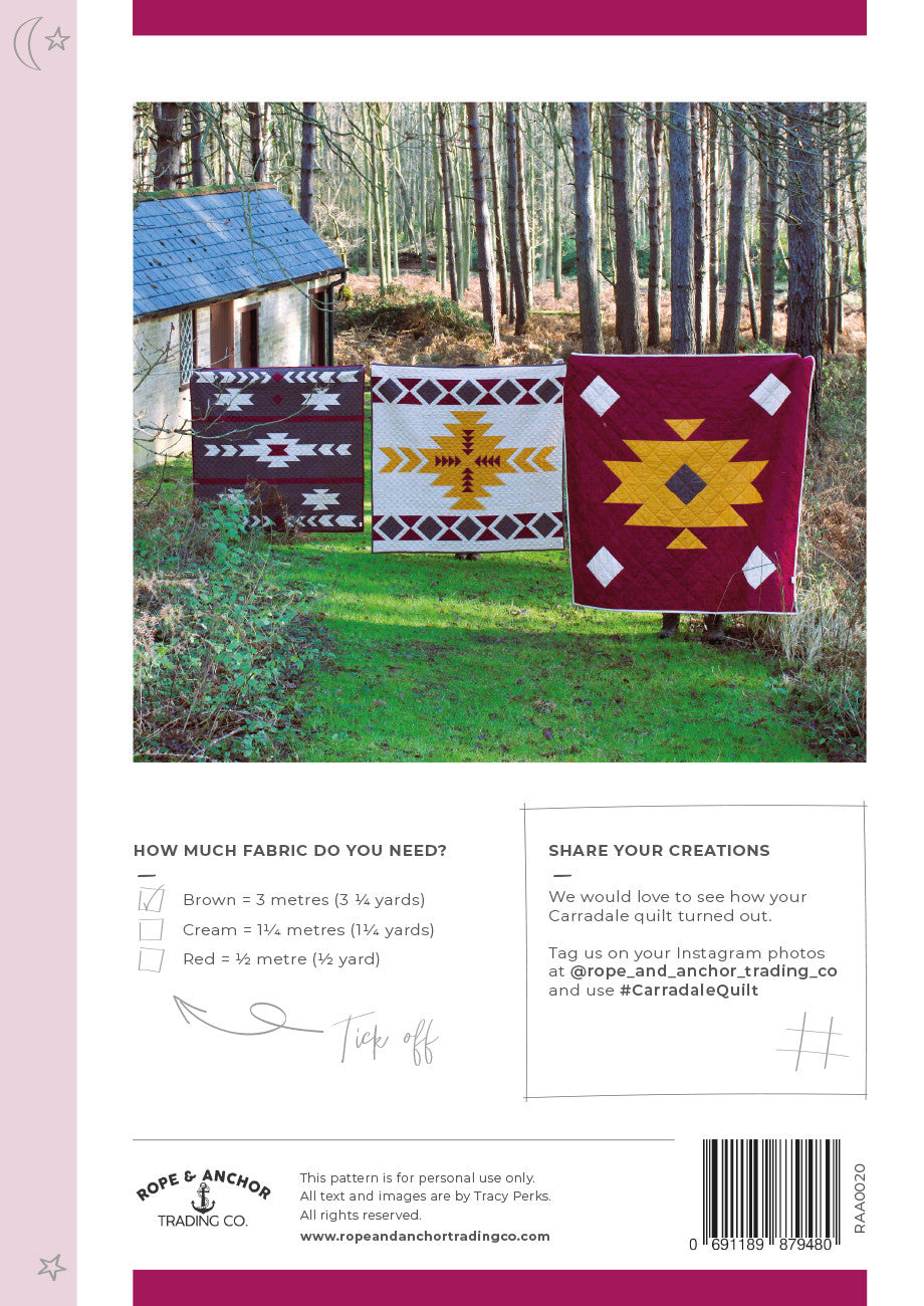The Carradale Quilt Pattern