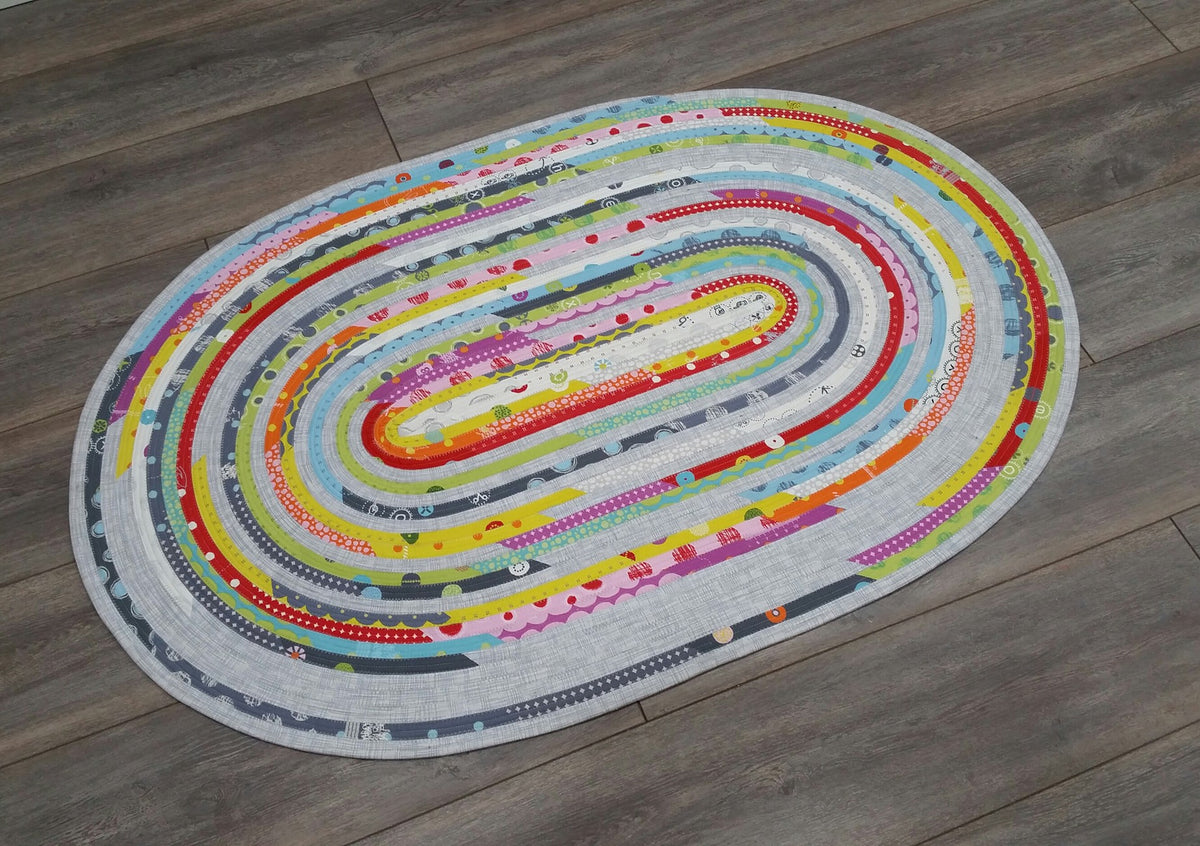Jelly Roll Rug Pattern