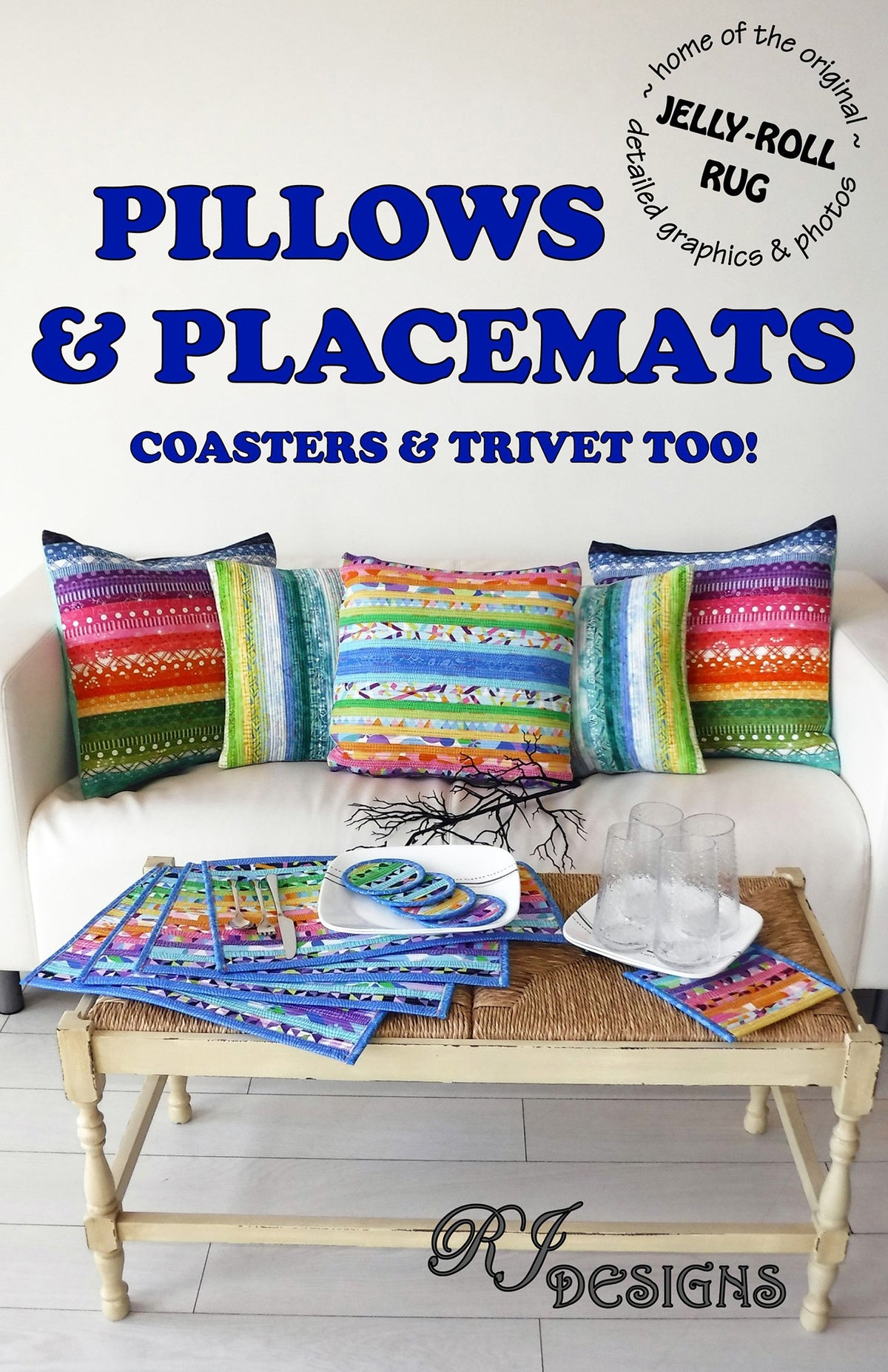 Pillows and Placemats - Coasters and Trivet Too!