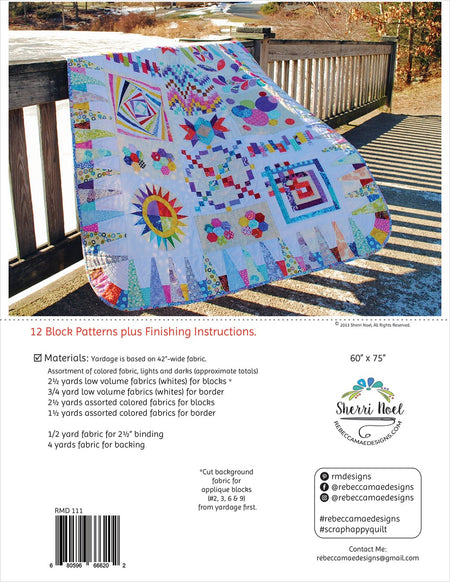 Scrap Happy Sampler BOM Quilt