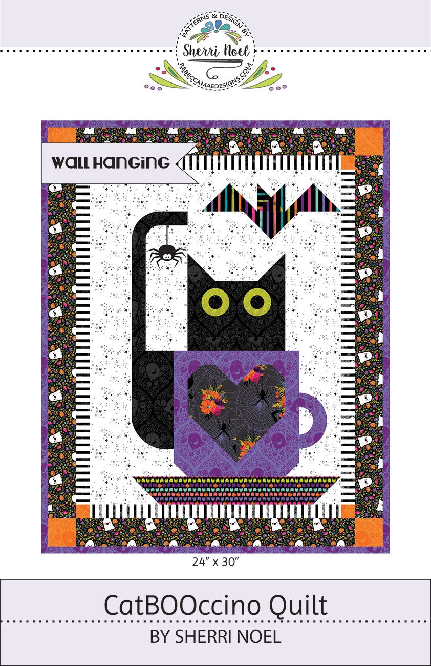 CatBOOccino Quilt Pattern