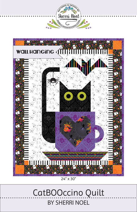 CatBOOccino Quilt Pattern