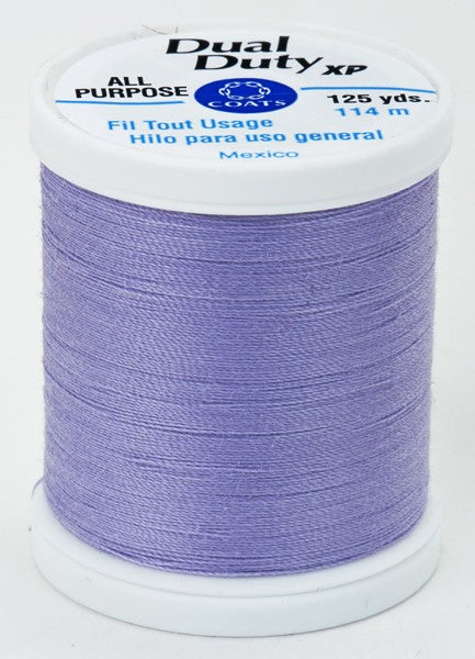 Coats and Clark XP Dual Duty Polyester Thread 125yd Lilac #3530