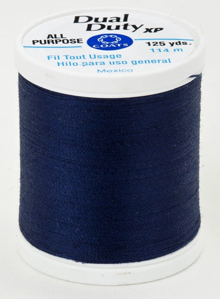 Coats and Clark XP Dual Duty Polyester Thread 125yd Freedom Blue #4880